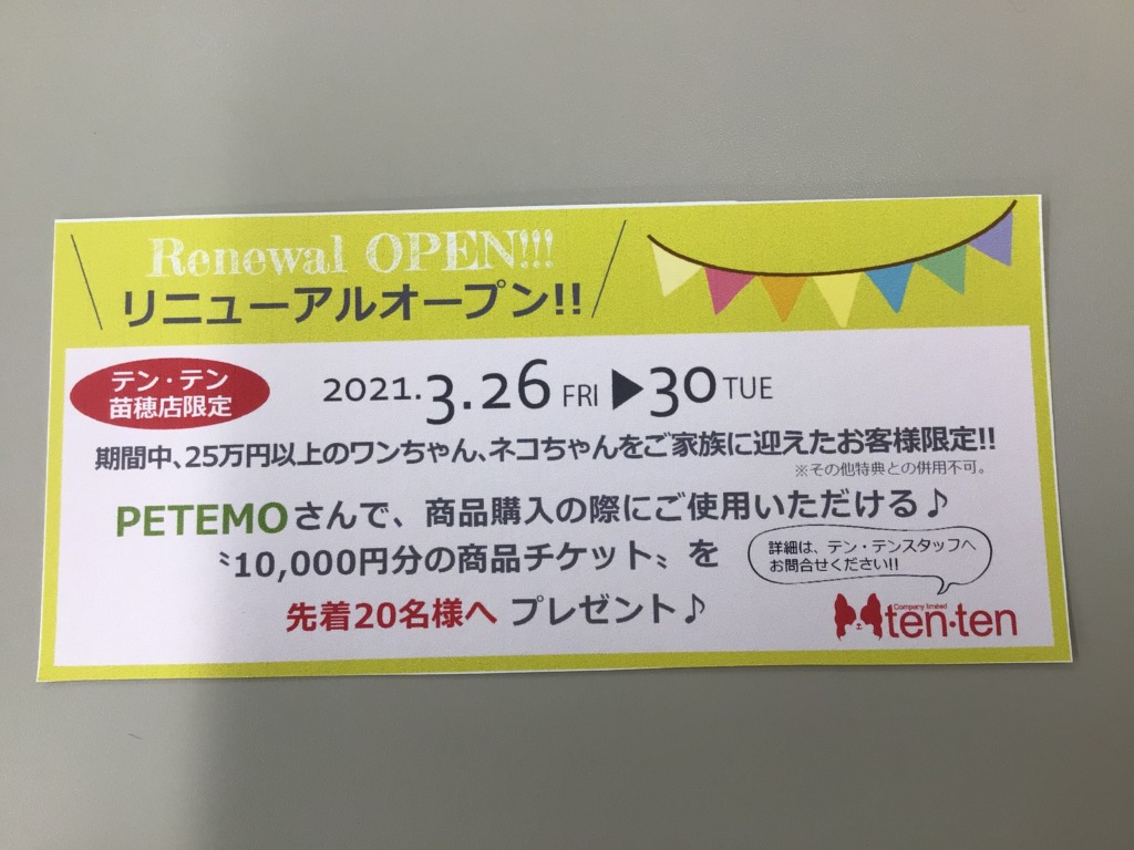 リニューアルオープン🎉✨