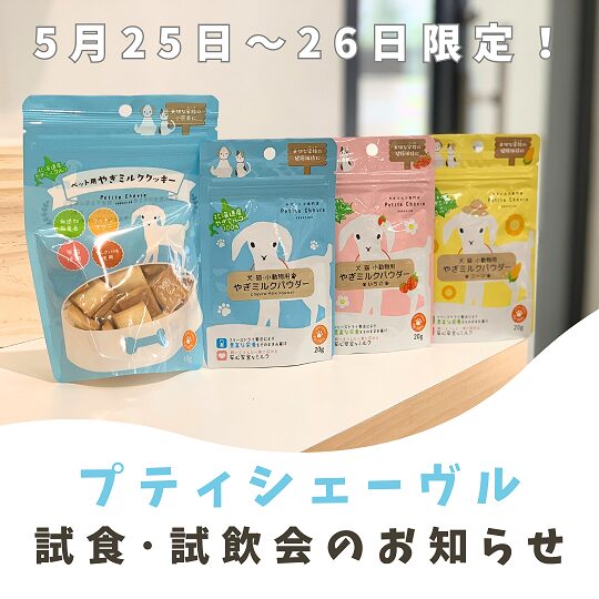 ★プティシェーヴル試食･試飲会★