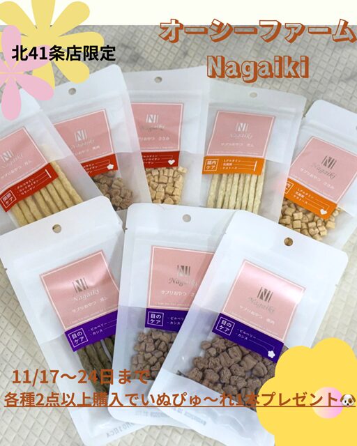 ★Nagaikiシリーズキャンペーン★