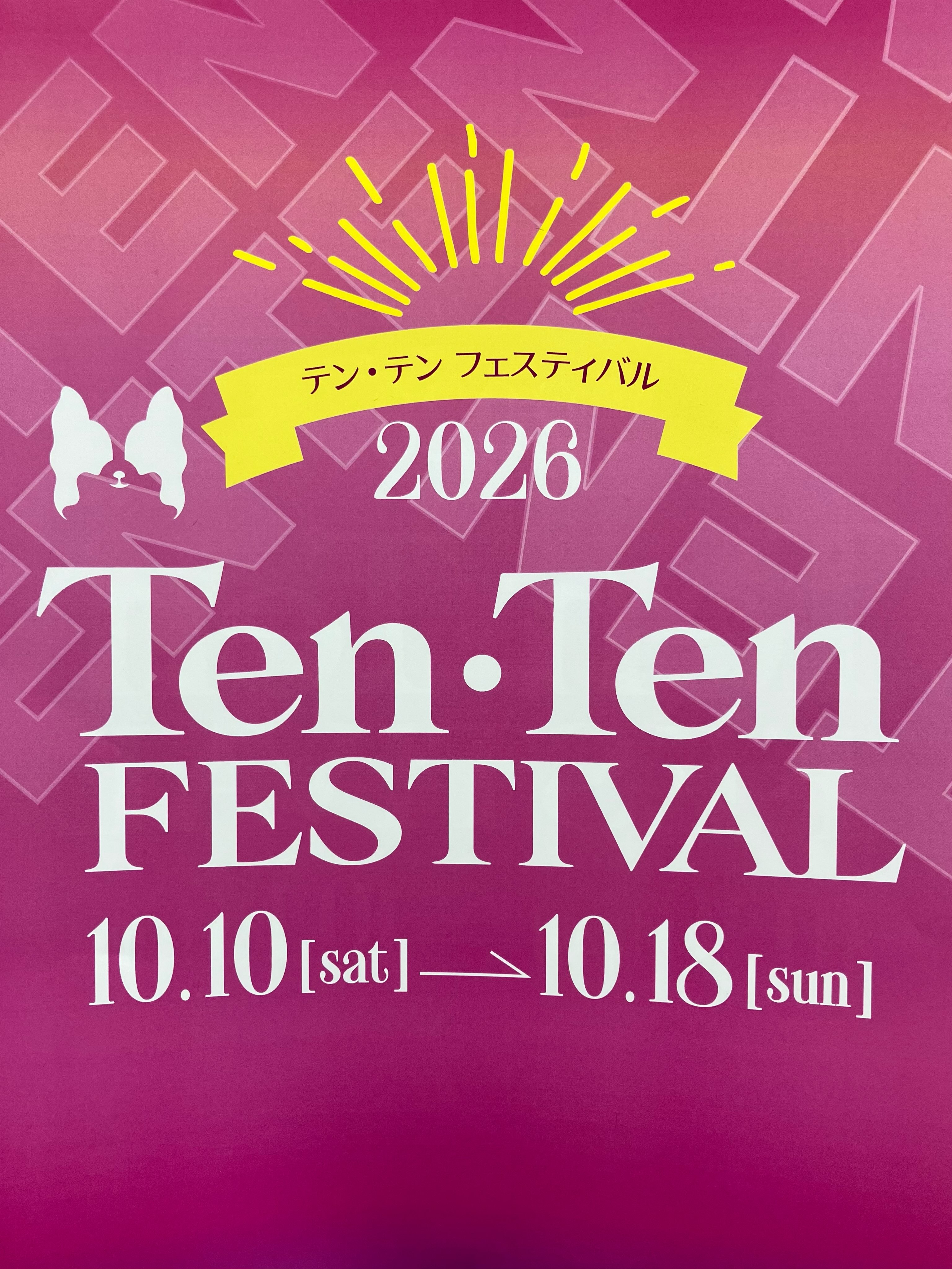 ✨TenTen Festivalのご案内✨